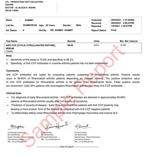 Anti Ccp Test Price Purpose Results Bookmerilab