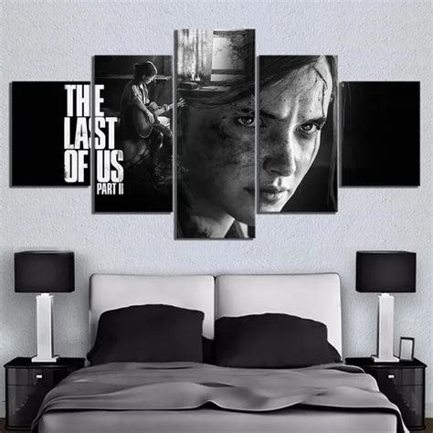 Conjunto De Conjunto De Quadros Decorativos Ellie The Last Of Us Parte