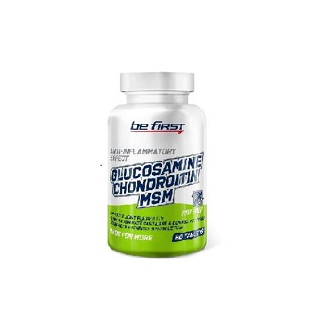 Be First Glucosamine Chondroitin MSM 90 tabs Be First купить по ...