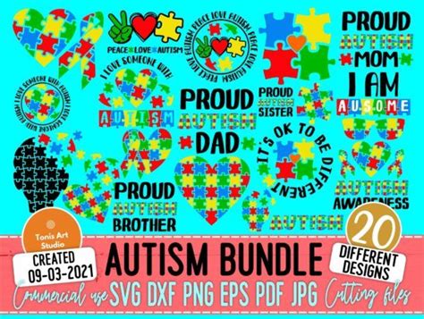 236 Autism Svg Files Designs Graphics Artofit