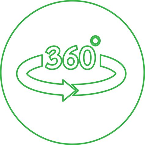 Simple 360 Degree Icon Sign Design 9342037 Png