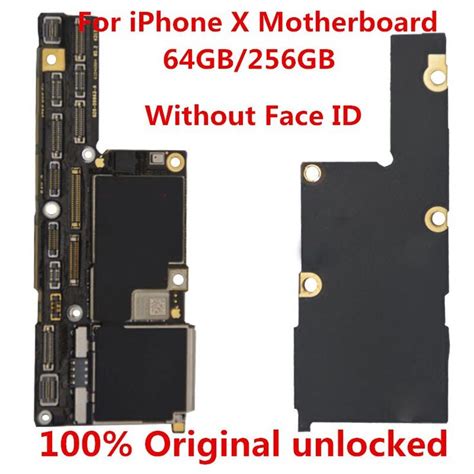 256GB For IPhone X Motherboard Unlocked 100 Original For Iphone X