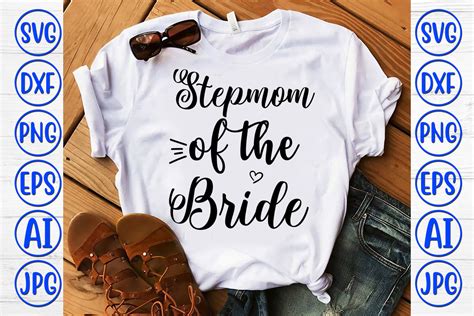 Stepmom Of The Bride Graphic By Designadda · Creative Fabrica