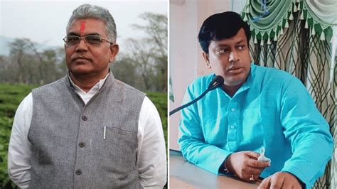 Dilip Ghosh Appointed BJP's National Vice-Prez; Sukanta Majumdar is Bengal Chief