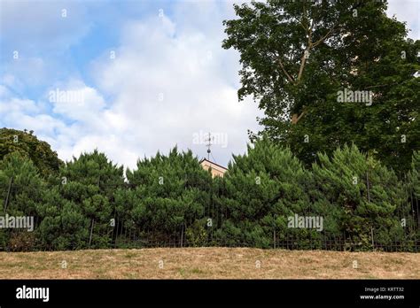 wooden cross near the church Stock Photo - Alamy