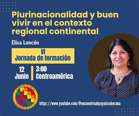 Vi Sesi N Del Proceso De Formaci N En Decolonialidad Elisa Lonc N