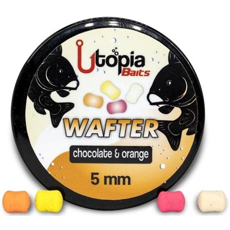 Dumbell Critic Echilibrat Utopia Baits Wafters Chocolate Orange 5mm