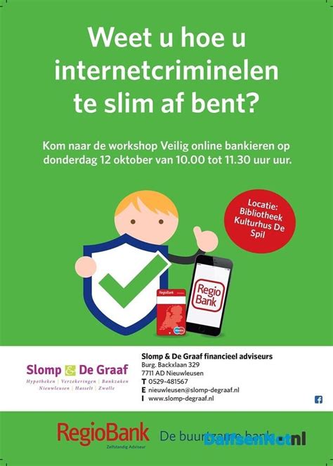 Gratis Workshop Veilig Online Bankieren Dalfsennet