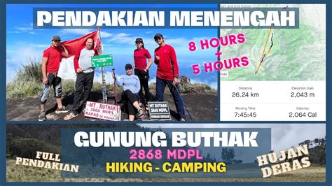 Pendakian Gunung Buthak Via Kota Batu Gunung Panderman Dengan Latar