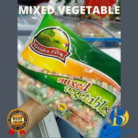 Jual Golden Farm Mixed Vegetable Gr Barokah Frozen Food