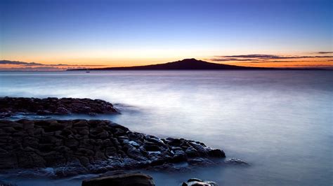 Wallpaper Sunlight Landscape Sunset Sea Bay Rock Nature Shore