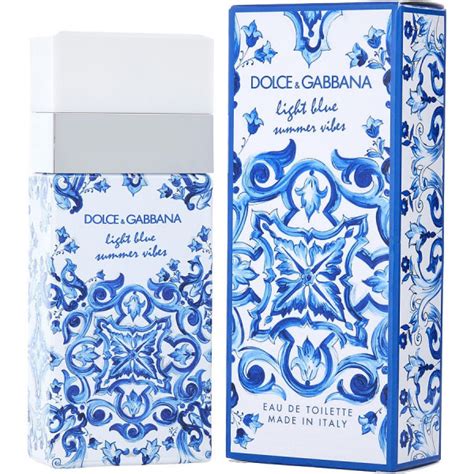 Eau De Toilette Spray Light Blue Summer Vibes Pour Femme De Dolce