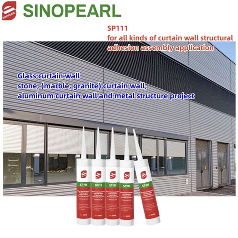 Sp111 Structural Silicone Sealant For All Kinds Of Sprayed Metal