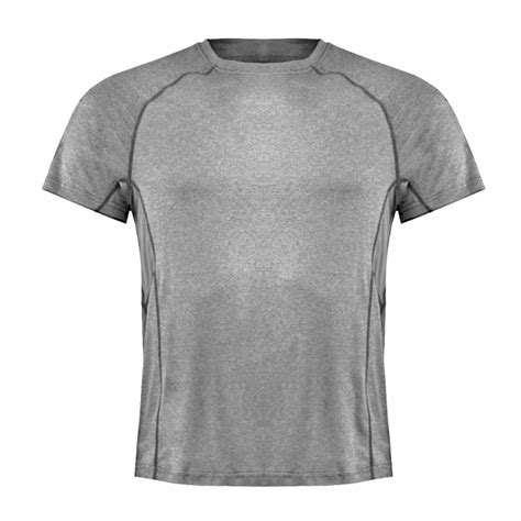 Polera Dry Fit Manga Corta Panel Malla Espalda Hombre Andesland