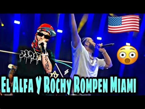 Bobo El Alfa El Jefe Rompe Junto A Rochy Rd En Miami Se Buscan