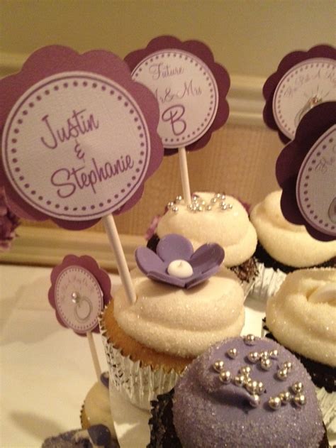 Personalized Cupcake Toppers Got On Etsy Loved Them Personalised