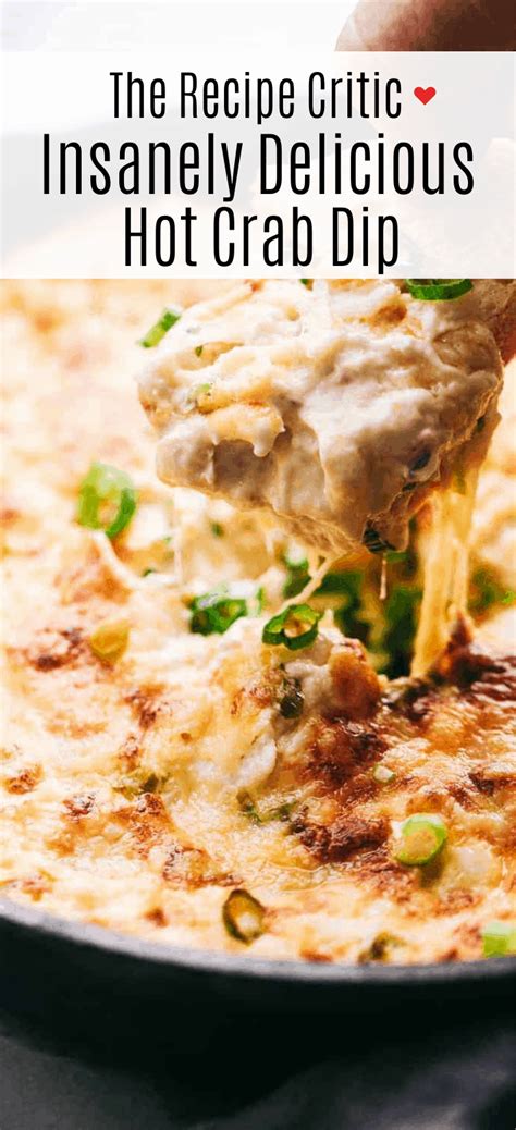 Insanely Delicious Hot Crab Dip Optimum Recipes