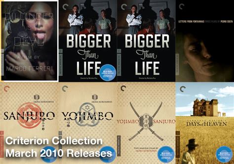 March 2010 Criterion Collection New Releases Announced! [Criterion New ...