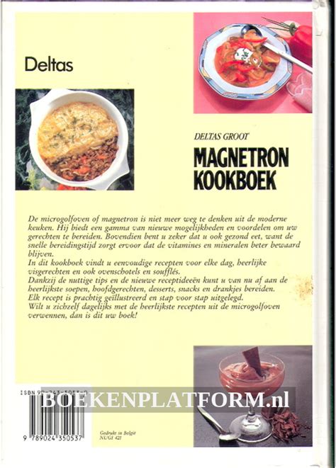 Magnetron Kookboek Boekenplatform Nl