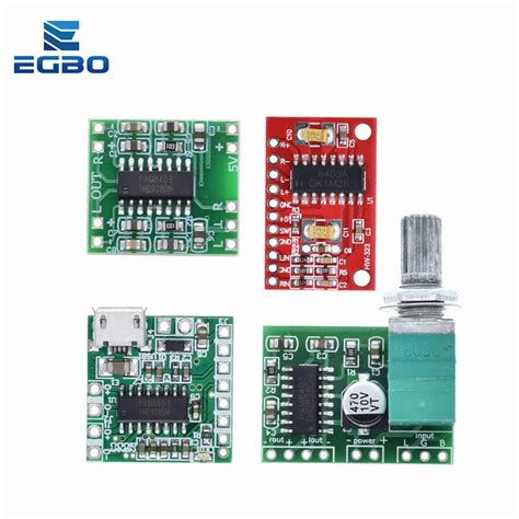 EGBO PAM8403 Super Mini Digital Amplifier Board 2 3W Class D Digital