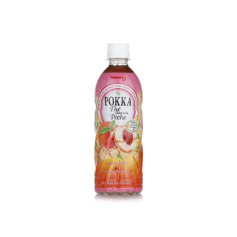 Pokka Ice Peach Tea Ml Spinneys Uae