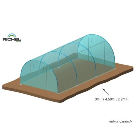 Serre Tunnel Richel M Porte Zipp E Ou Porte Zipp Es