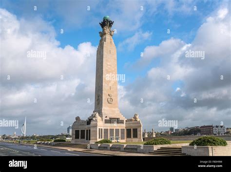 The Portsmouth Naval Memorial on Southsea Common, Portsmouth, Hampshire ...