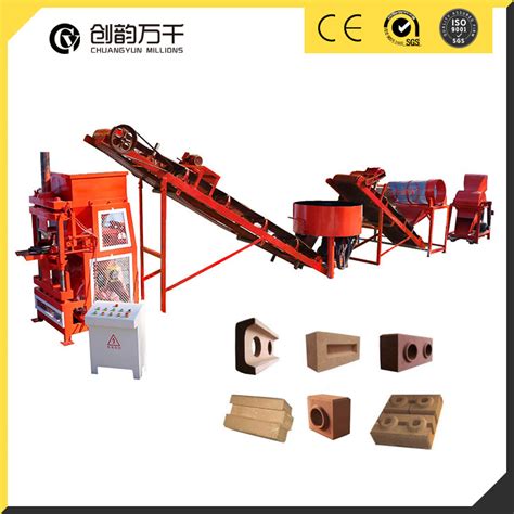 Cy 2 10 Interlocking Block Making Machine Soil Interlocking Hydraulic