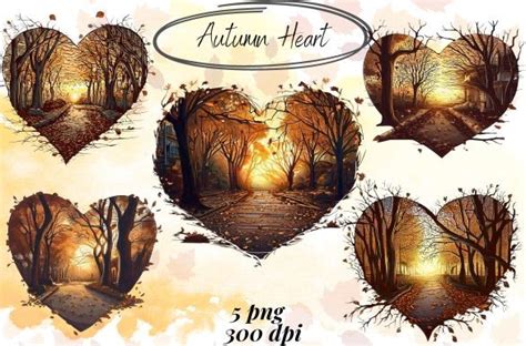 Autumn Heart Graphic by ArtstudioXT · Creative Fabrica