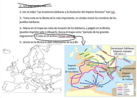 Ayuda El Tema Es Las Invasiones Barbaras Brainly Lat