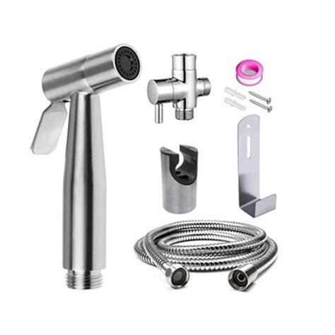 Handheld Bidet Sproeier Set Kit Rvs Hand Bidet Kra Grandado