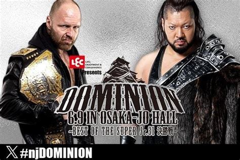 NJPW Dominion 6 9 In Osaka Jo Hall June 9 Preview Predictions