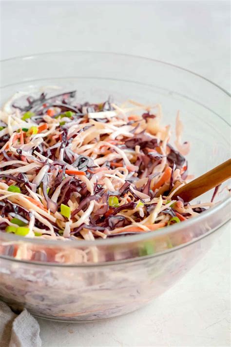 Easy Coleslaw Salad Recipe Quick To Make And Healthy