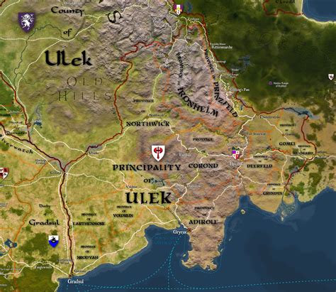 Principality Of Ulek In Jerks On The Borderlands A Greyhawk World