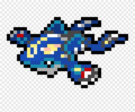 Shiny Kyogre Pixel Art