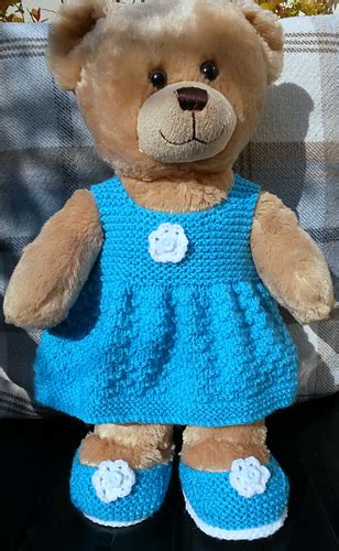 Ravelry Teddy Dress And Shoes Pattern By Linda Mary