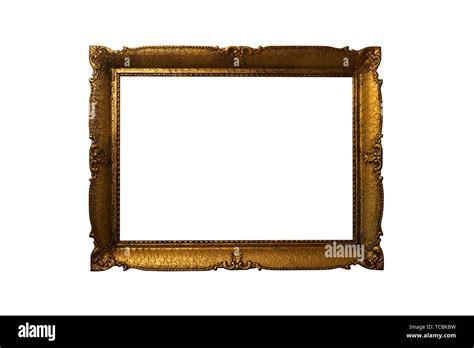 Golden Vintage Frame Hi Res Stock Photography And Images Alamy