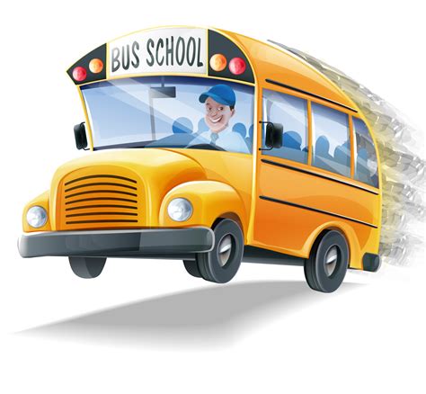 School Bus Cartoon School Bus Png Download 21261965 Free