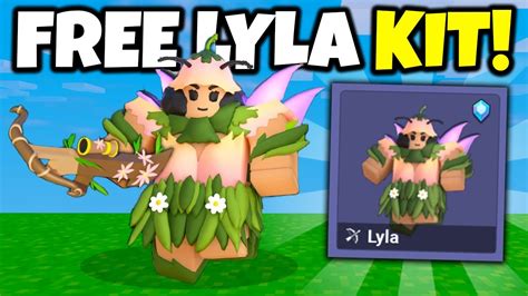 Use Lyla Kit For Free Roblox Bedwars Youtube