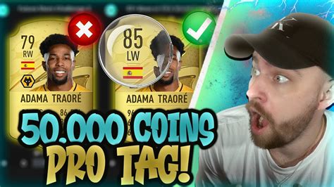 FIFA23 EASY 50 000 COINS PRO TAG MACHEN LOW BUDGET TRADINGMETHODE