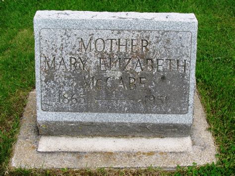 Mary Elizabeth Mamie Dufficy McCabe 1865 1951 Find A Grave Memorial