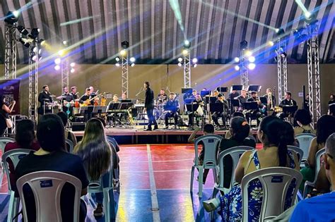 Amaz Nia Jazz Band Faz Concerto Na Usina Da Paz Do Icu Guajar