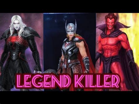 Jane Foster Vs Knull And Mephisto World Boss Legend Showcase Marvel