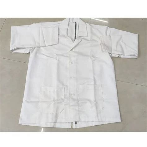 Plain White Doctor Apron Coat For Hospital Handwash At ₹ 180piece In
