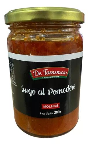 Molho Sugo Al Pomodoro De Tommaso Vidro 300g