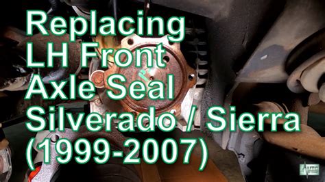 How To Replace Axle Seal 95 Honda Odyssey 2005 2010 Honda Od