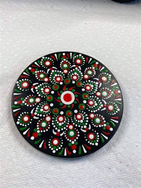 Pin By Anne Carter On Dot Art Painting Mandala Rock Art Mandala