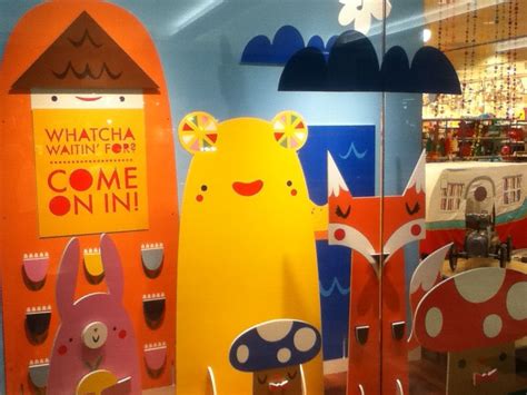 Store window at @The Land of Nod Art by Michelle Romo | Retail store ...