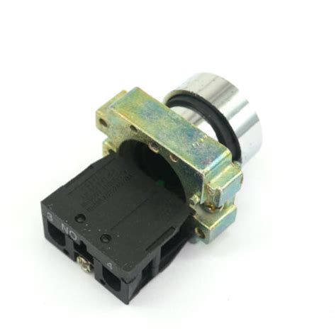 Xb Ba A V N O Momentary Flush Round Black Pushbutton Switch