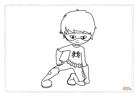 SUPERHERO STAMPS-07 07 - Schede Didattiche